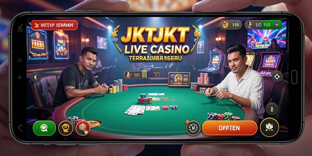 Tampilan menarik dari gameplay Live Casino JKTJKT.