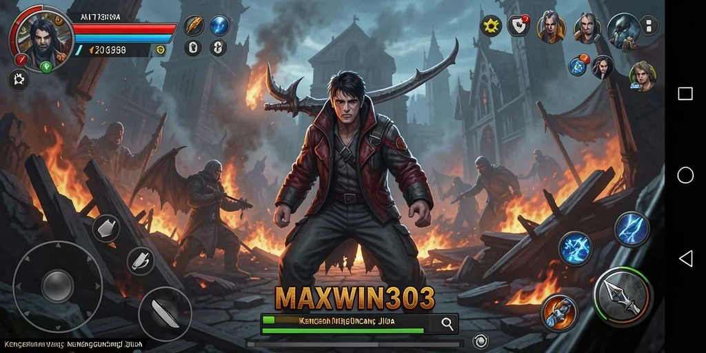 Tampilan gameplay menakutkan dalam MAXWIN303 yang membuat ketegangan meningkat.