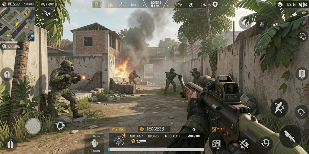 Tangkapan layar gameplay NEX288 yang seru dan penuh aksi.